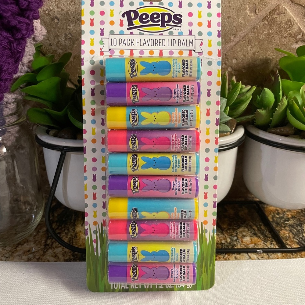 Flavored Lip Balm 10-Pack - Multicolor